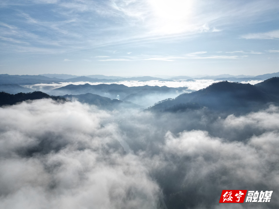 绥宁：连续多日出现壮丽云海 如梦如幻
