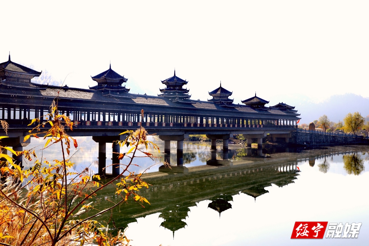 山水相融的花园阁湿地公园