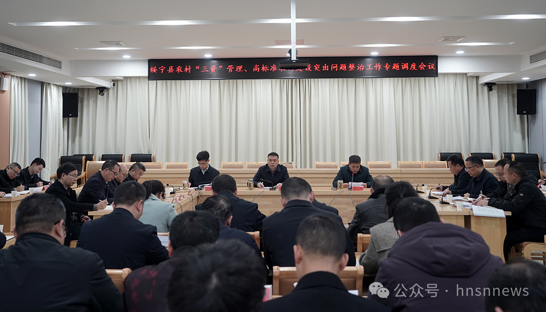 绥宁县召开农村“三资”管理、高标准农田建设突出问题整治工作专题调度会
