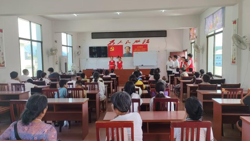 李熙桥镇：党群服务中心变“爱心课堂”  高校志愿团助力苏洲村推普兴乡
