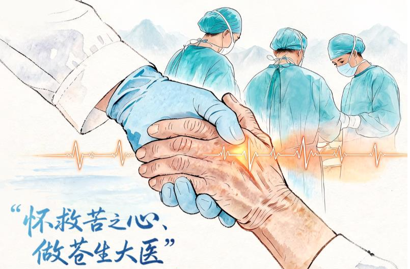 天天学习｜怀救苦之心、做苍生大医