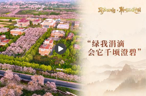 【习声回响·聆听温暖中国】“绿我涓滴 会它千顷澄碧”