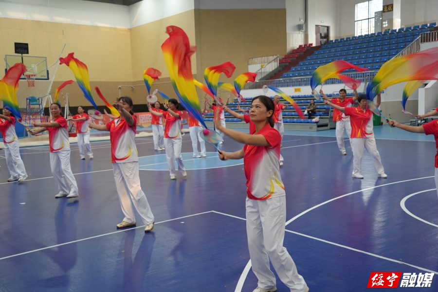 绥宁县举办老年长寿运动会颁奖暨重阳庆典活动(图3)